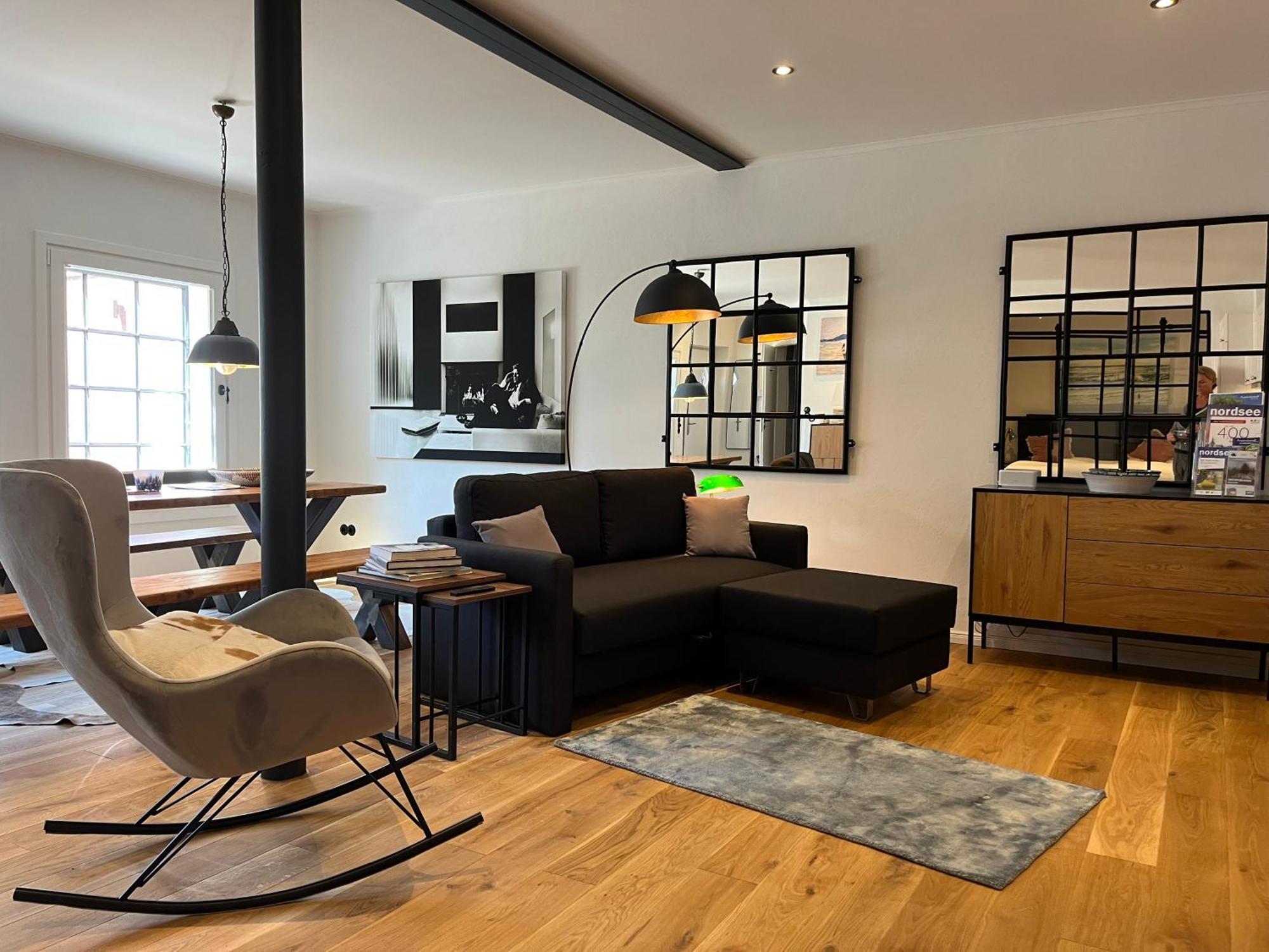 Loftwohnung 2 Simmerdeis An Der Gracht Friedrichstadt Exteriör bild